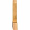 Ekena Millwork Portland Rough Sawn Timber Gable Bracket, Western Red Cedar, 48"W x 28"H x 4"D x 6"F, 14/12 Pitch GBW048X28X0406POR00RWR - alternate 5